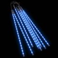 vidaXL Svetlá meteor 8 ks 50 cm modré 288 LED vnútorné vonkajšie