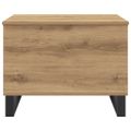 vidaXL Konferenčný stolík dub artisan 60x44,5x45 cm kompozitné drevo