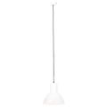 vidaXL Závesná lampa 25 W, biela, okrúhla 28,5 cm E27