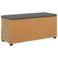 vidaXL Predsieňová lavica Remeselný Dub 100 x 38 x 46 cm