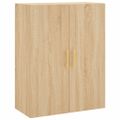 vidaXL Vysoká skrinka dub sonoma 69,5x34x180 cm spracované drevo