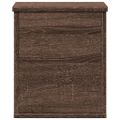 vidaXL Úložný box hnedý dub 30x35x35 cm kompozitné drevo