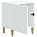 vidaXL Nočný stolík 2 ks Biela 43 x 34,5 x 50 cm Kompozitné drevo