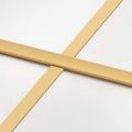 vidaXL Posuvné dvere zlaté 90x205 cm matné ESG sklo a hliník