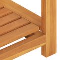 vidaXL Lavička 160 cm teakový masív