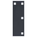 vidaXL Zrkadlo biele 150x50 cm