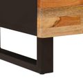 vidaXL Skriňa na posteľ Hnedá 50 x 33 x 60 cm Masívne mango drevo