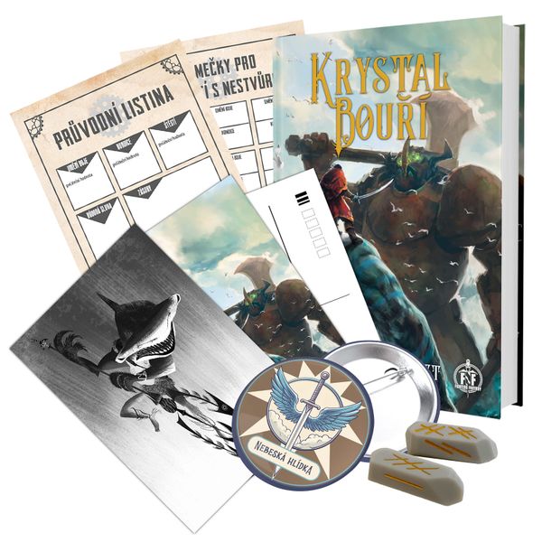 Kryštál búrky - Zberateľský komplet