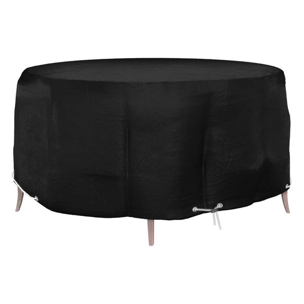 vidaXL Obal na záhradný nábytok 10 očiek Ø260x90 cm okrúhly