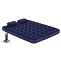 Bestway Semišová nafukovacia posteľ+vankúš a pumpa 203x152x22 cm 67374
