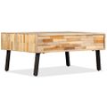 vidaXL Konferenčný stolík z recyklovaného teakového dreva, 90x65x40 cm