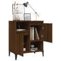 vidaXL Komoda hnedý dub 60x35x70 cm spracované drevo