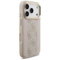 Guess 4G pruhované MagSafe puzdro pre iPhone 17 Pro ružové