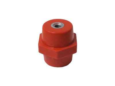 Podperný izolátor SI 1312305, výška 30 mm, závit M8, kľúč 33, U=0,6/0,75 kV AC/DC