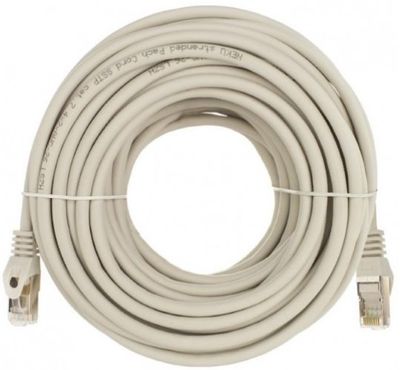 SFTP Patch Kábel Neku 2x RJ45 CAT7 PiMF, PE, PoE, 15m, sivý SFTP Patch Kabel Neku 2x RJ45 CAT7 PiMF, PE, PoE, 15m, šedý