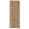 vidaXL Skriňa na topánky 77,5 x 30 x 83,5 cm Kompozitné drevo