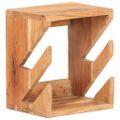 vidaXL Nástenný držiak na skateboard 25x20x30 cm masívne akáciové drevo