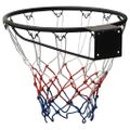 vidaXL Basketbalový kôš čierny 45 cm oceľ