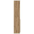 vidaXL Highboard Artisan Oak 37,5x35x180 cm Engineered Wood