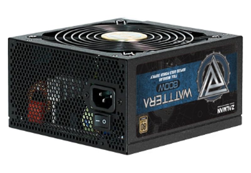 Zalman zdroj  ZM800-EBTII Watttera / 800W / ATX / akt. PFC / 135mm ventilátor / 100-240V / 80+ Gold Zdroj, ATX, 800W, aktivní, 135mm ventilátor, modulární, 80PLUS Gold