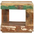 vidaXL Konferenčný stolík 45x45x40 cm masívne recyklované drevo