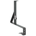 vidaXL Podpora strážcu snehu 2 ks Antracitová 29,5 x 3 x 34,5 cm Oceľ