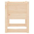 VidaXL Kvetináče 2 ks 40x40x52,5 cm masívna borovica