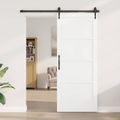 vidaXL Vnútorné dvere 86 x 211 cm Preglejka Biela
