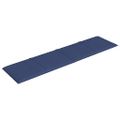 vidaXL Nástenné panely 12 ks modré 60x15 cm látkové 1,08 m²