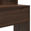 vidaXL Toaletné stolíky do spálne Hnedý dub 80 x 39,6 x 135 cm