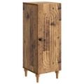 vidaXL Servírovacia skriňa Staré drevo 33 x 34,5 x 90 cm