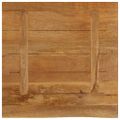 vidaXL Stolová doska živá hrana 80x80x3,8 cm masívne mango