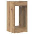 vidaXL Stojan na rastliny 2 ks Dub artisan 30 x 30 x 60 cm