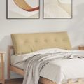 vidaXL Poduška na chrbát Šedá zelená 140 x 50 cm Kordúrová tkanina
