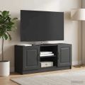 vidaXL TV skrinka Čierna 102 x 34,5 x 47 cm Kompozitné drevo