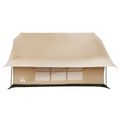 vidaXL Stan chata Krémová 340 x 246 x 210 cm Polybavlna