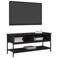 vidaXL Zostava TV skriniek 100 x 35 x 45 cm Čierny dub