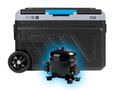 Chladiaci box TEESA TSA6002 40 l, 12 V/24 V/230 V/batéria, kolesá, kompresor, mraženie, Bluetooth
