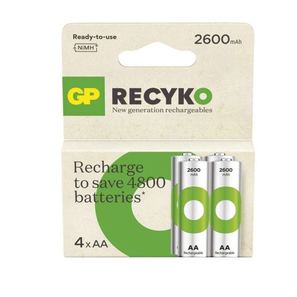 Nabíjacia batéria GP ReCyko 2600 (AA) 4 ks