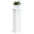 vidaXL Stojan na rastliny 2 ks Biela 30,5 x 30 x 80,5 cm