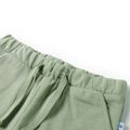 Detské kraťasy so šnúrkou svetlé kaki 116
