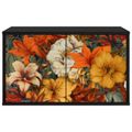 vidaXL Nástenný TV kabinet GENNEP 69 x 33 x 40 cm Čierny dub