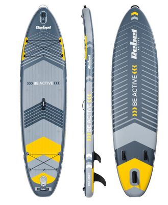 Paddleboard SUP REBEL ACTIVE RBA-4507-GR so sedadlom, sivý 11' 335x84x15 Paddleboard SUP REBEL ACTIVE RBA-4507-GR so sedadlom, šedý 11' 335x84x15