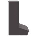 vidaXL Feeder pre prasatá Čierna 55 x 51 x 91,5 cm 20 kg