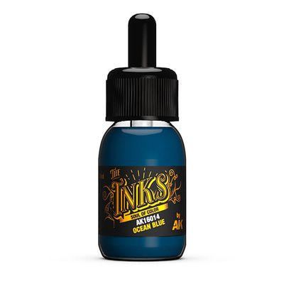 AK Interactive: Inks - Ocean Blue