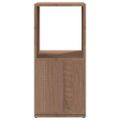 vidaXL Otočná skrinka, dub sonoma 34,5x34,5x75,5 cm, kompozitné drevo
