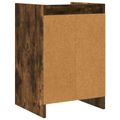 vidaXL Nočné stolíky Dymový dub 40 x 36 x 60 cm Kompozitné drevo