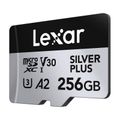Karta pamäte Lexar High-Performance Silver Plus microSDXC 256GB + adaptér
