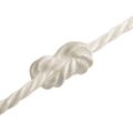 vidaXL Pracovné lano biele 24 mm 100 m polypropylén
