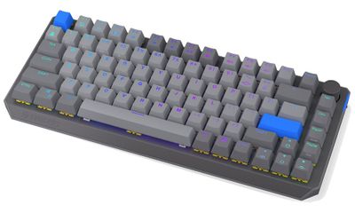 Endorfy mechanická klávesnice Thock V2 75% / bezdrátová / ARGB /  yellow sw. / USB / zmenšená / US layout Klávesnice, herní, bezdrátová, mechanická, Endorfy Yellow, US layout, 75% velikost, ARGB, hliníková konstrukce, Bluetooth, 2,4GHz